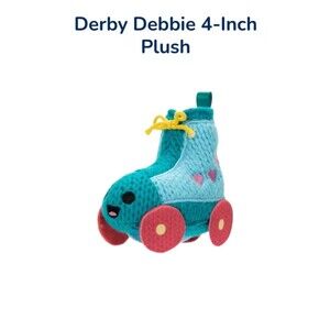 Ami Amis Jakks Derby Debbie Rollerskate 4" Crochet Ultra Rare